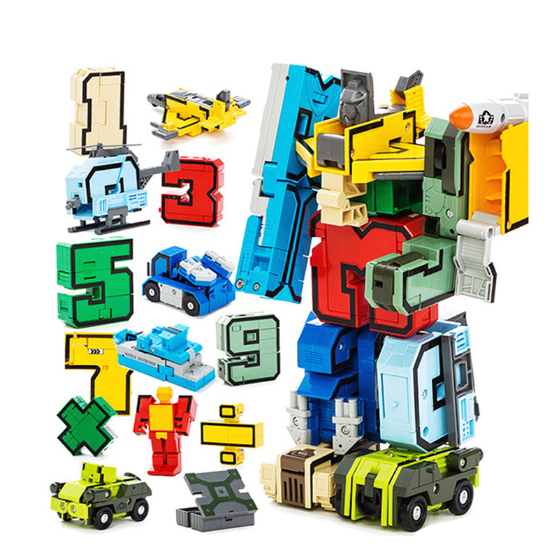 Youtube letter and number transformers